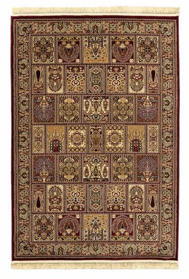 Εικόνα της NewPlan Χαλί Persia 6283 Burgundy Με Κρόσσι - 250X300