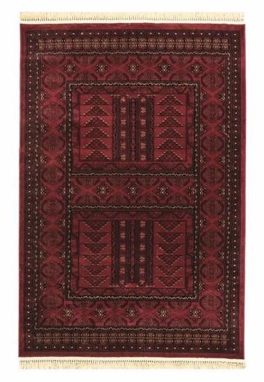 Εικόνα της NewPlan Χαλί Persia 2288 Burgundy Με Κρόσσι - SET067(2x140,1x200)