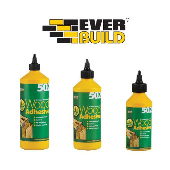 Εικόνα της Everbuild Wood Adhesive 502 Ξυλόκολλα Διάφανη 500ml