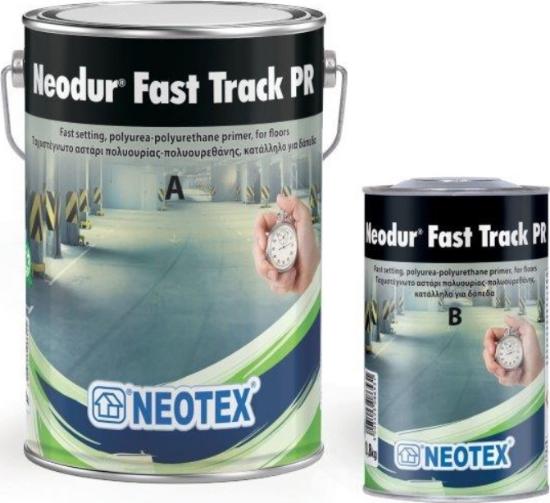 Εικόνα της Neotex Neodur Fast Track PR Ταχυστέγνωτο Υβριδικό Αστάρι Πολυουρίας - Πολυουρεθάνης Δύο Συστατικών 4kg Διάφανο