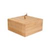 Εικόνα της Estia Κουτί Αποθήκευσης και Οργάνωσης Μπάνιου Bamboo Essentials 15x15x7cm