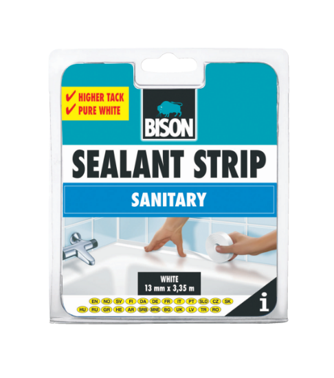 Εικόνα της Bison Μονωτική Ταινία Sealant Strip White