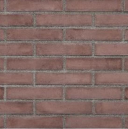 Εικόνα της HellasStones Smooth Brick Τούβλο Επένδυσης Τοίχου Brown