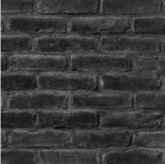 Εικόνα της HellasStones Διακοσμητικά Τουβλάκια Attica Brick Black & Corner