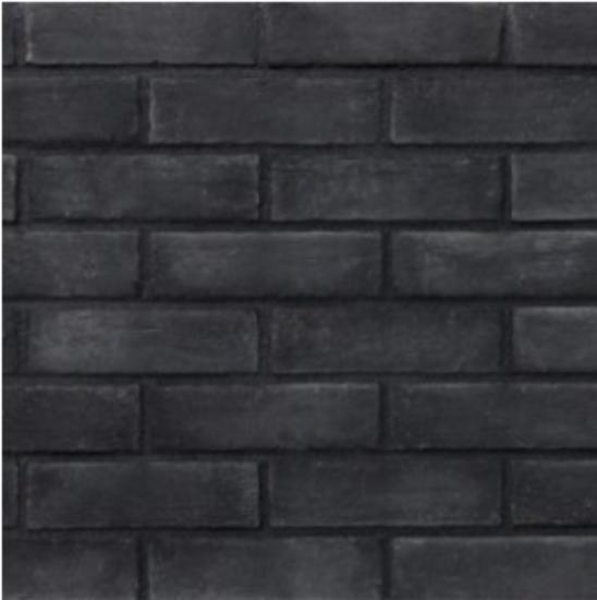 Εικόνα της HellasStones Euro Brick Πέτρα Επένδυσης Τοίχων Black