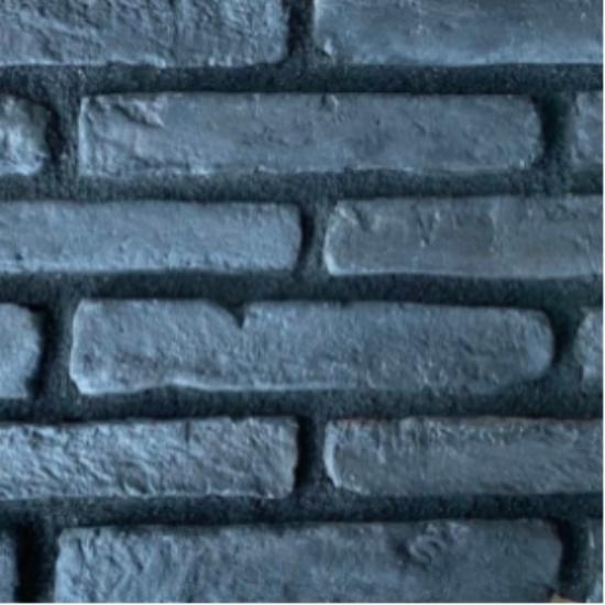 Εικόνα της HellasStones Διακοσμητικά Τουβλάκια Lane Brick Black
