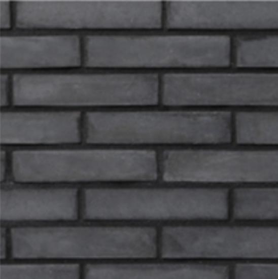 Εικόνα της HellasStones Smooth Brick Τούβλο Επένδυσης Τοίχου Black