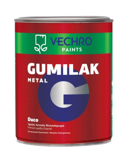 Εικόνα της Vechro Gumilak Duco Metal Ντουκόχρωμα με Aντισκωριακή Προστασία Γυαλιστερό Λευκό