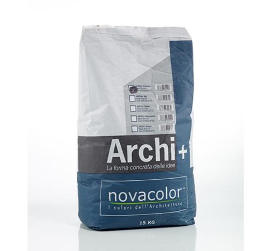 Εικόνα της Novacolor ARCHI+ CONCRETE Τεχνοτροπία που Δημιουργεί Bιομηχανική Όψη Σκυροδέματος Λευκό 15kg