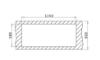Εικόνα της Pyramis Νεροχύτης Ανοξείδωτος Amaltia (116X50) 2B 1D Σαγρέ