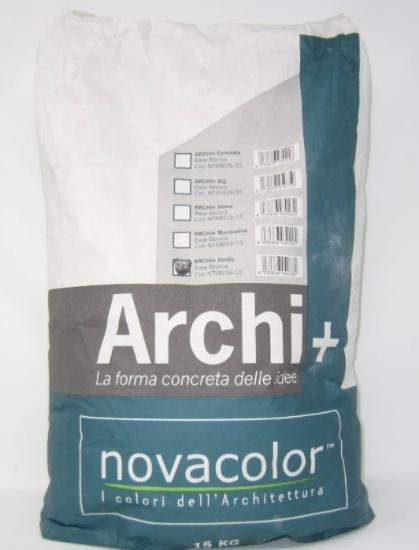 Εικόνα της Novacolor ARCHI+FONDO Bianco Ανόργανο Υπόστρωμα για Εσωτερικούς Χώρους 15kg