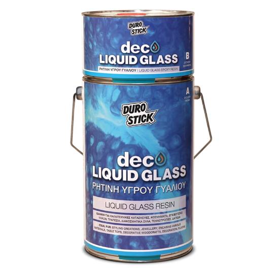 Εικόνα της Deco Liquid Glass Ρητίνη υγρού γυαλιού (Α+Β)