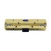 Εικόνα της Hugo Locks GR 3.5S Αφαλός με 5 Κλειδιά σε Χρυσό Χρώμα