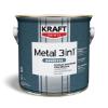 Εικόνα της Kraft Βερνικόχρωμα Διαλύτου Metal 3IN1 2,5lt Hammered Σφυρήλατο