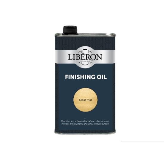 Εικόνα της Liberon Finishing Oil Λάδι Συντήρησης Ξύλων Άχρωμο Σατινέ 500ml
