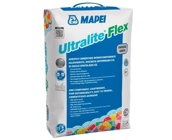 Εικόνα της Mapei ULTRALITE S2 FLEX Κόλλα Πλακιδίων Λευκή 15KG
