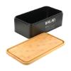 Εικόνα της Estia Essentials Ψωμιέρα από Bamboo σε Μαύρο Χρώμα 42x23x13cm