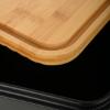 Εικόνα της Estia Essentials Ψωμιέρα από Bamboo σε Μαύρο Χρώμα 42x23x13cm