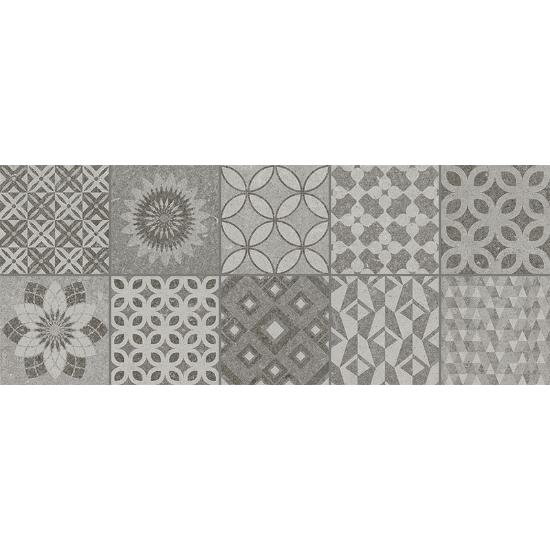 Εικόνα της Bagno Tiles Πλακάκι Decor Isole Metropoli Grey 20X50Cm