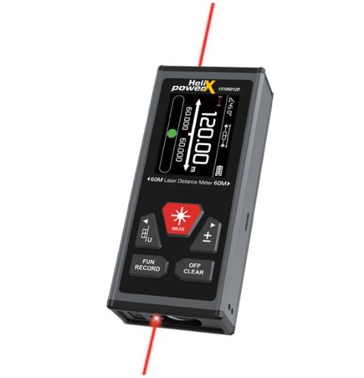 Εικόνα της Helix Αποστασιόμετρο Laser DualSaber Red 60/120m