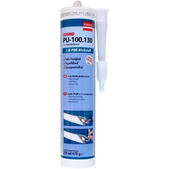Εικόνα της NewPlan Κόλλα Cpur 034 Για Γωνιάστρα Cosmopur 819  310Ml (Μέταλλο)