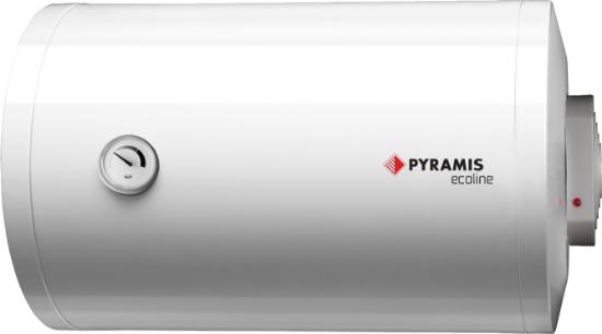 Εικόνα της Pyramis Θερμοσίφωνας 60lt Glass Οριζόντιος 3.5kW