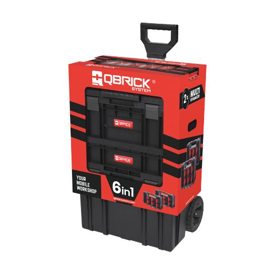 Εικόνα της Qbrick Εργαλειοθήκη Two Cart Set 6 ΤΜΧ