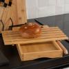 Εικόνα της Estia Επιφάνεια Κοπής Bamboo Essentials με Μαχαίρι Ψωμιού 35.5x22x3.5cm