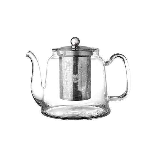 Εικόνα της Estia Τσαγιέρα Γυάλινη 1000ml με Ανοξείδωτο Φίλτρο