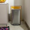 Εικόνα της Estia Κάδος Απορριμμάτων Πλαστικός 30lt Inox