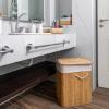 Εικόνα της Estia Καλάθι Απλύτων Bamboo Essentials Πτυσσόμενο Ορθογώνιο 60lt