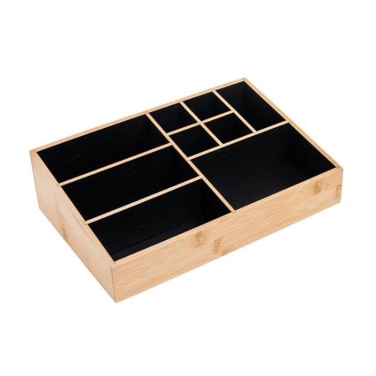 Εικόνα της Estia Θήκη Οργάνωσης Καλλυντικών Bamboo 9 Θέσεων 33x21x9cm