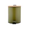 Εικόνα της Estia Χαρτοδοχείο Μπάνιου Olive Series Soft Close 5lt Λαδί