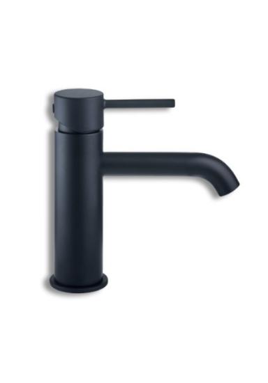 Εικόνα της Modea Μπαταρία Νιπτήρα  Etna Minimal Total Black Click Βαλβίδα Ορειχάλκινη