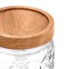 Εικόνα της Estia Δοχείο Αποθήκευσης Allure Γυάλινο 500ml 11x10cm Ανάγλυφο