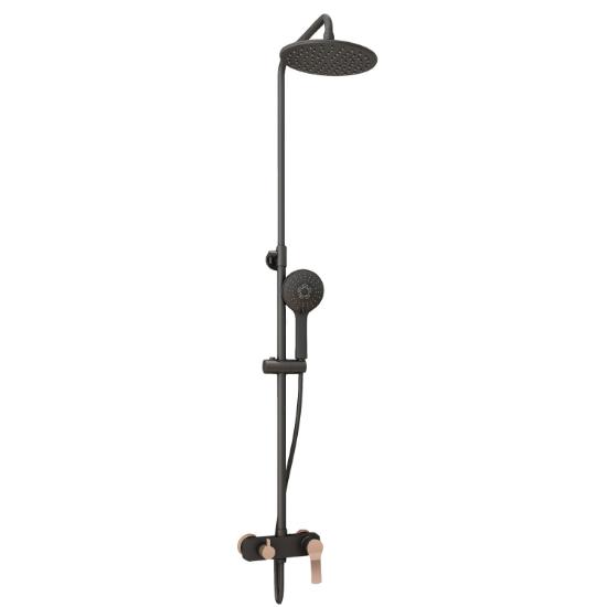 Εικόνα της Karag Μπαταρία Σταθερού Ντους Andare Nero Rose Gold Wnw33R98Pa-Rg