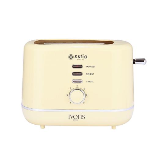 Εικόνα της Estia Ivoris Φρυγανιέρα 2 Θέσεων 850W Μπεζ