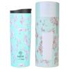 Εικόνα της Estia Save The Aegean Ποτήρι Θερμός Ανοξείδωτο BPA Free 500ml - Blossom Green
