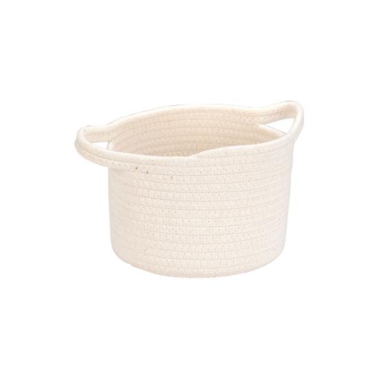 Εικόνα της Estia Καλάθι Κρεμαστό Blanca 18X18X13Cm Λευκό
