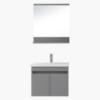 Εικόνα της Amabile Σετ Έπιπλο Μπάνιου Επίτοιχο 65cm Pace Grey Matt
