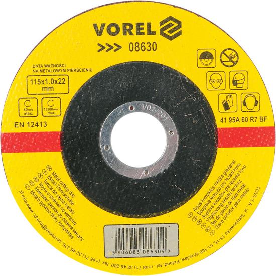 Εικόνα της Vorel Δίσκος Κοπής Σιδήρου - 115.0Mm-Διάμετρος