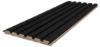 Εικόνα της Newplan Mdf Panel Με 3D Πηχάκια 505090 Beat St 16/119/2750Mm Black