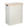 Εικόνα της Estia Καλάθι Απλύτων Bamboo Essentials 144Lt Με Καπάκι Και 2 Mesh Bags 56X37X68Cm Γκρι