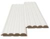 Εικόνα της Newplan Mdf Panel Με 3D Πηχάκια 802040 Wave St 16/119/2750Mm White
