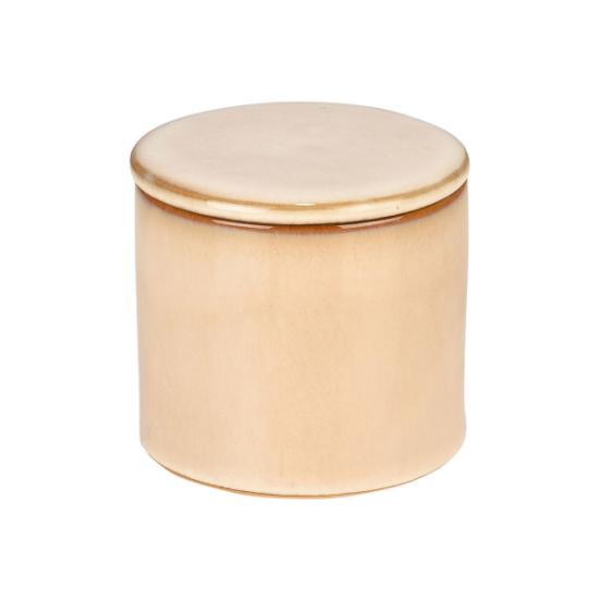Εικόνα της Estia Δοχείο Για Βαμβάκι Satin Κεραμικό 8.5X8.5X9Cm