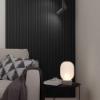 Εικόνα της Newplan Mdf Panel Me 3D Πηχάκια 805090 Wave St 16/119/2750Mm Black Edition