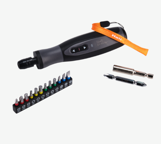 Εικόνα της Helixpower Κατσαβίδι Επ/Νο 3,6V Li 2000 Mah Σετ Μύτες 17 Τμχ
