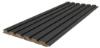 Εικόνα της Newplan Mdf Panel Με 3D Πηχάκια 507090 Beat Dl 16/119/2750Mm Black Lead