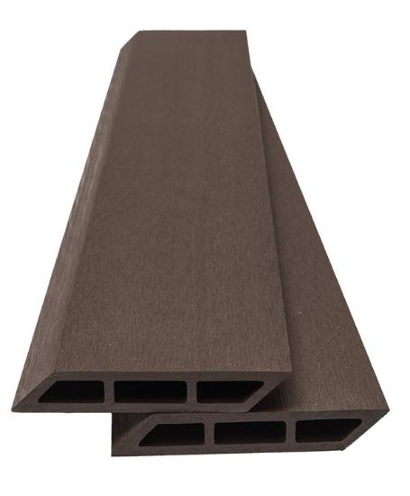 Εικόνα της NewPlan WPC Περίφραξης Prive 20/120mm D.BROWN 60110