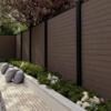 Εικόνα της NewPlan WPC Περίφραξης Prive 20/120mm D.BROWN 60110